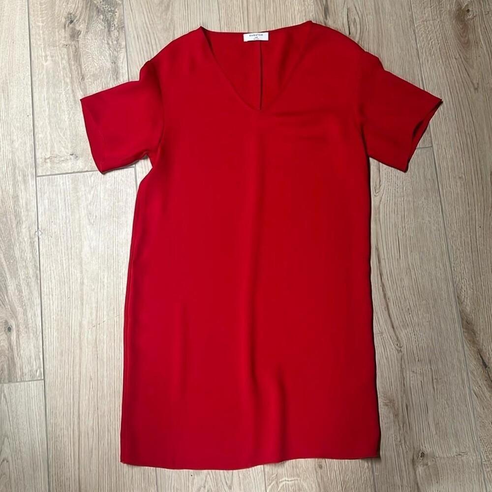 Aritzia Aaron babaton v neck shift slip dress